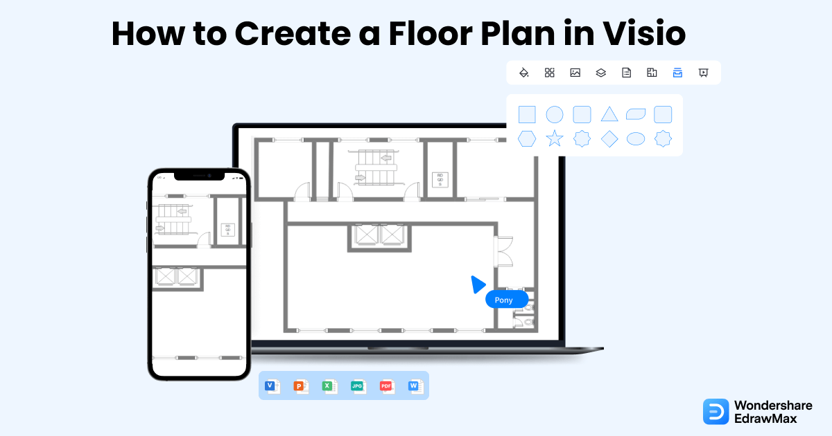 How To Create A Floor Plan In Visio EdrawMax