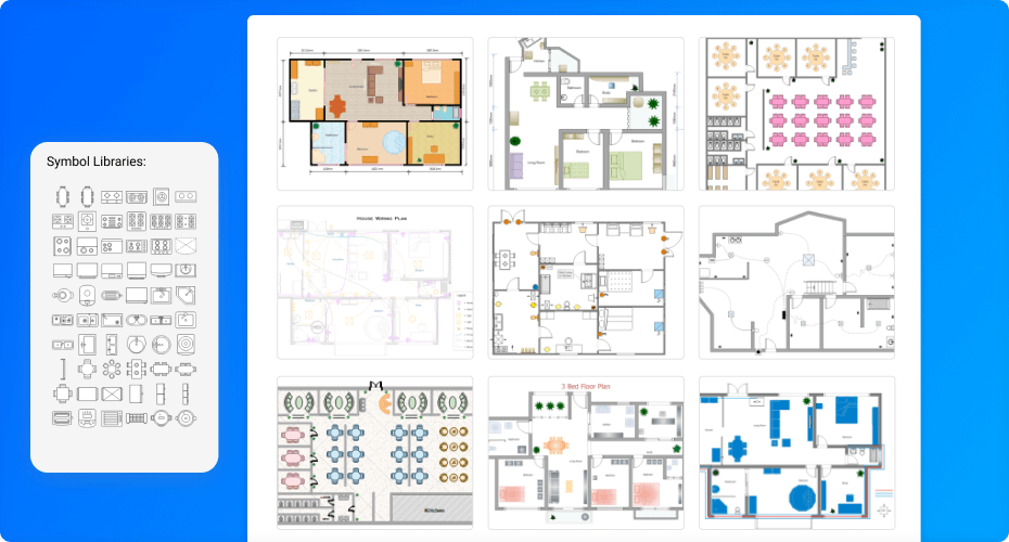 architecture diagram layout scale