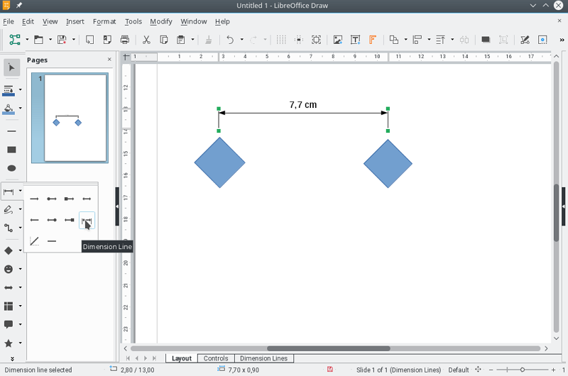 libreoffice draw flowchart