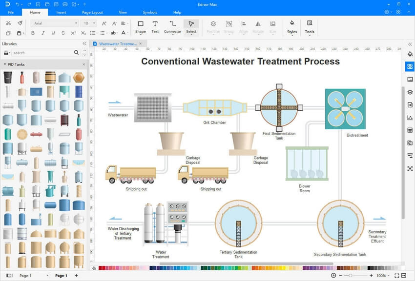 P&ID Diagram - Online Drawing Tool