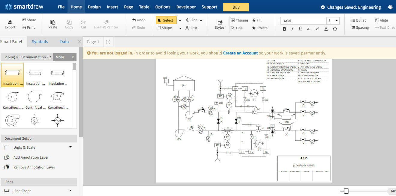 how to export smartdraw trial without buying