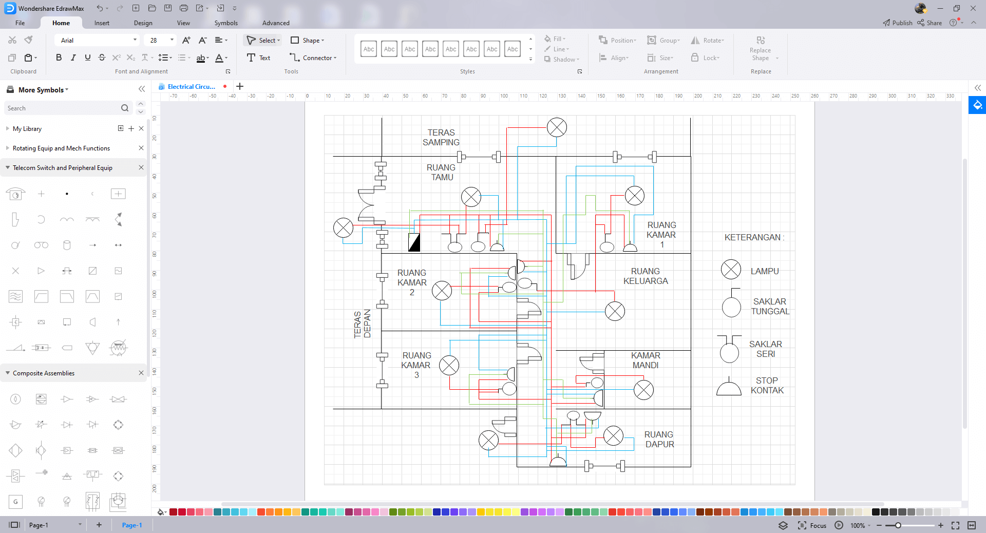 free electrical diagram drawing software Software to draw electrical ...