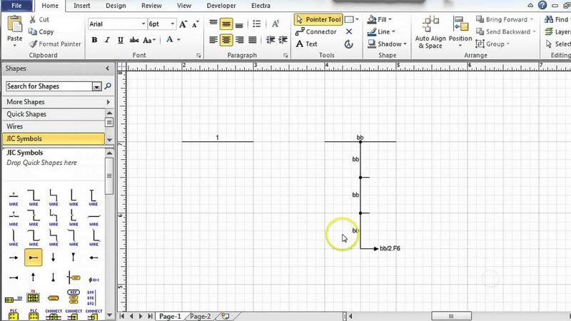 logiciel schéma électrique Electra E8