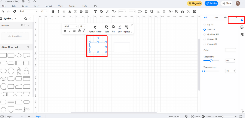 format element shapes