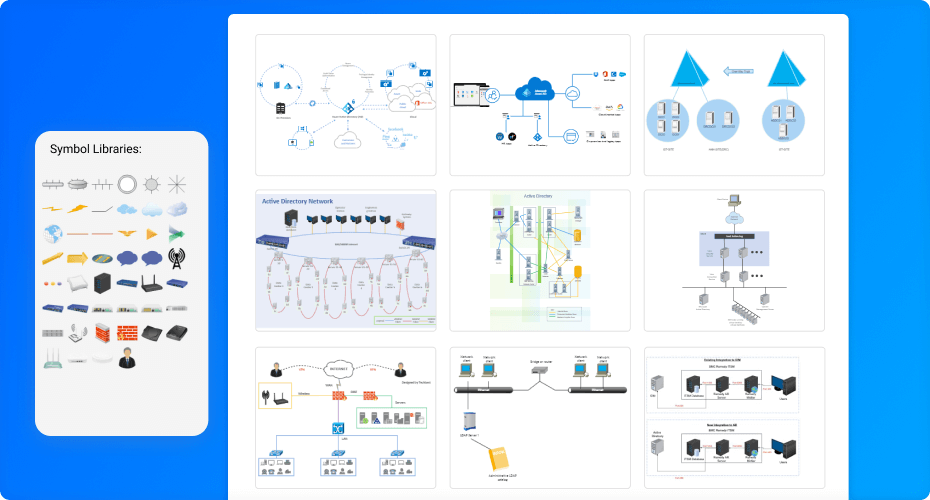 Free Active Directory Diagram Tool With Free Templates Edrawmax | My ...