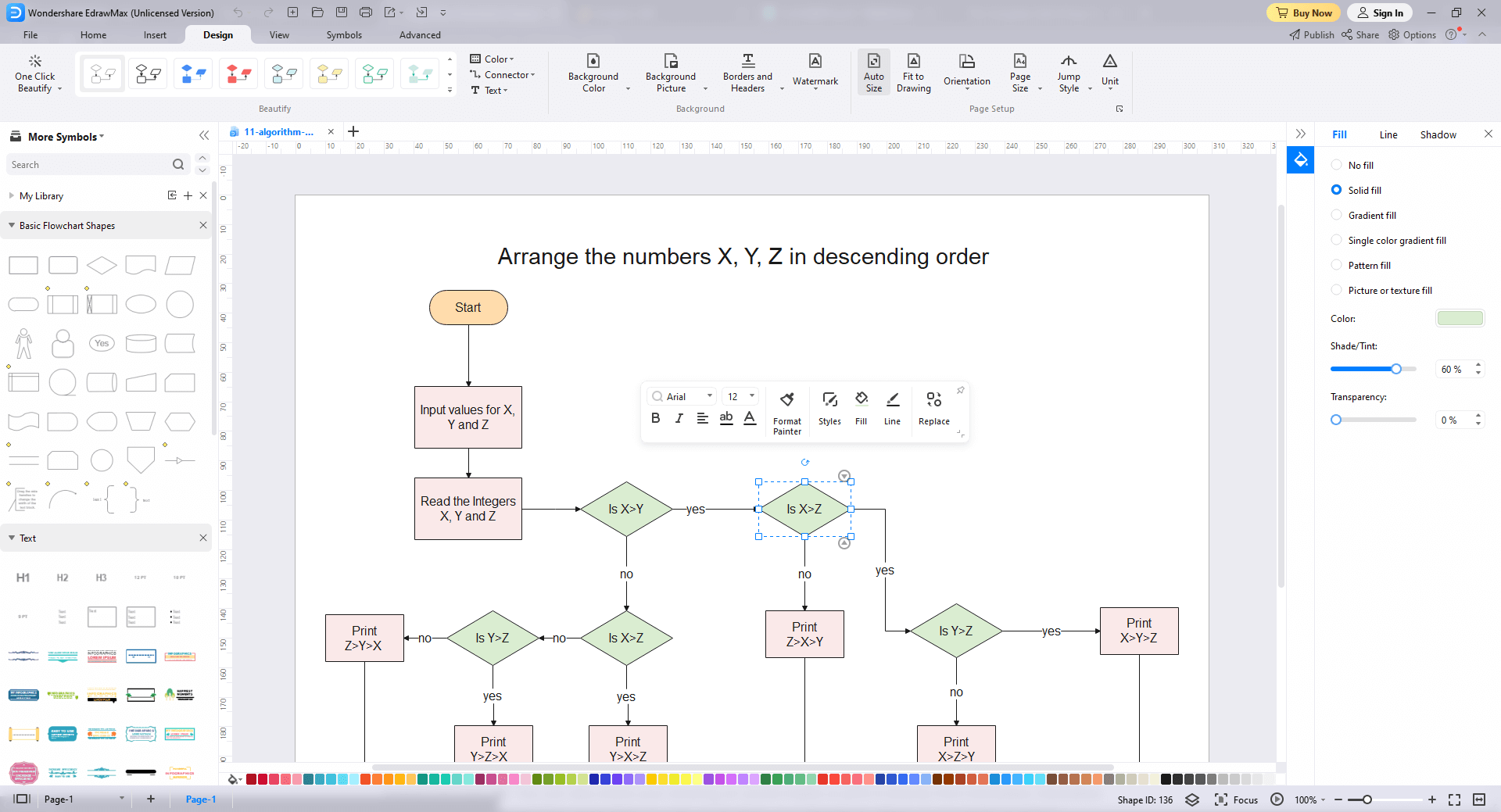 problem solving using algorithms and flowcharts