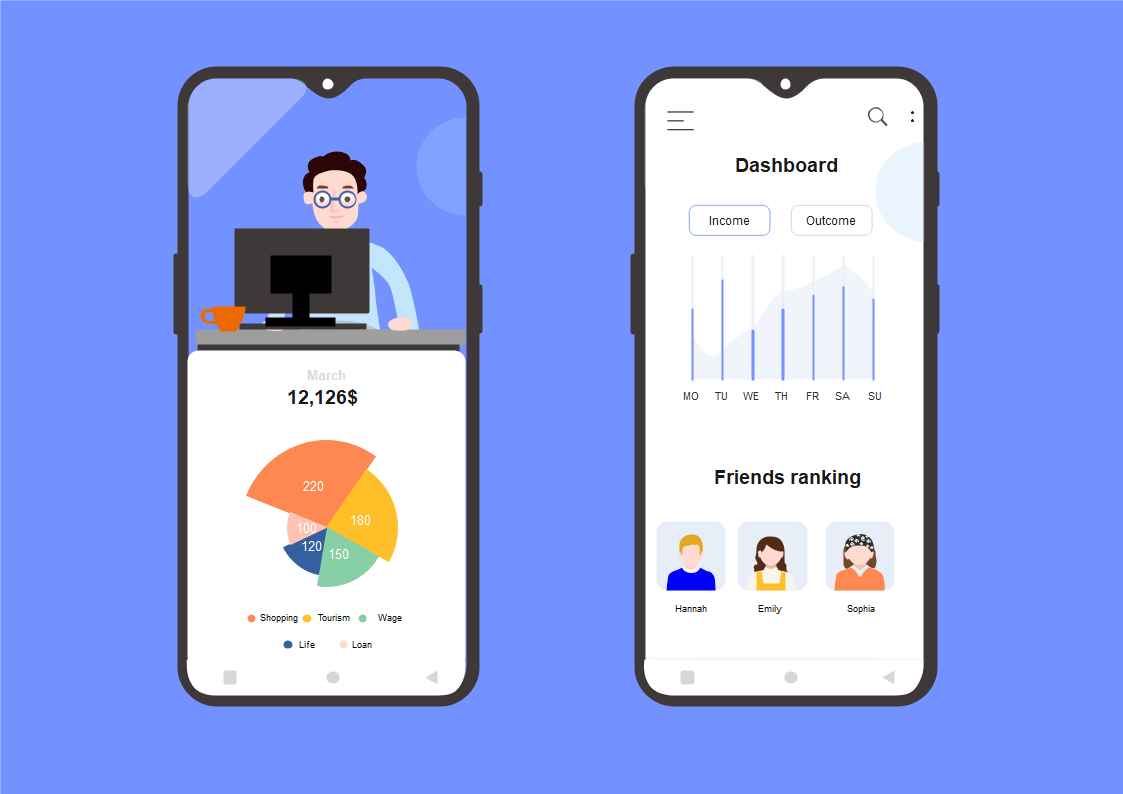 android ui template