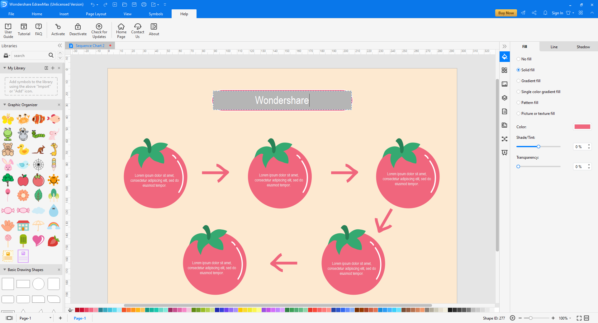 cómo hacer un diagrama de flechas