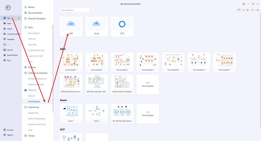 Wie man ein AWS-Architekturdiagramm zeichnet