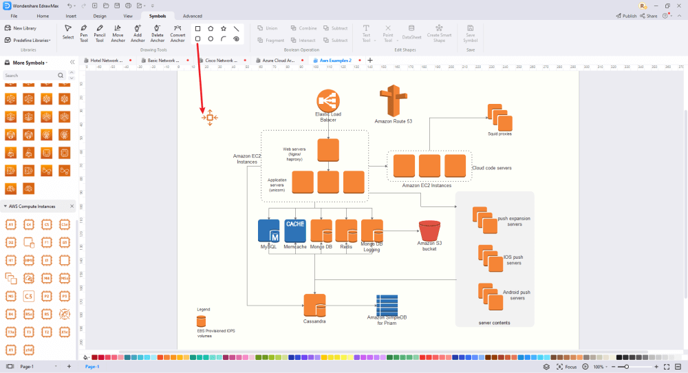 wie man mehr aws-symbole erstellt