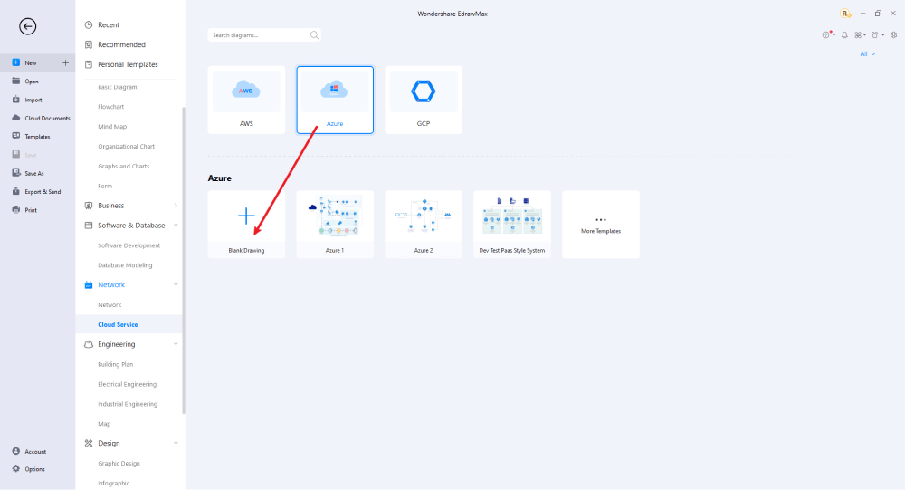 Wie man ein Azure-Architekturdiagramm zeichnet