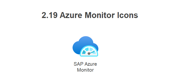 Azure Monitor アイコン