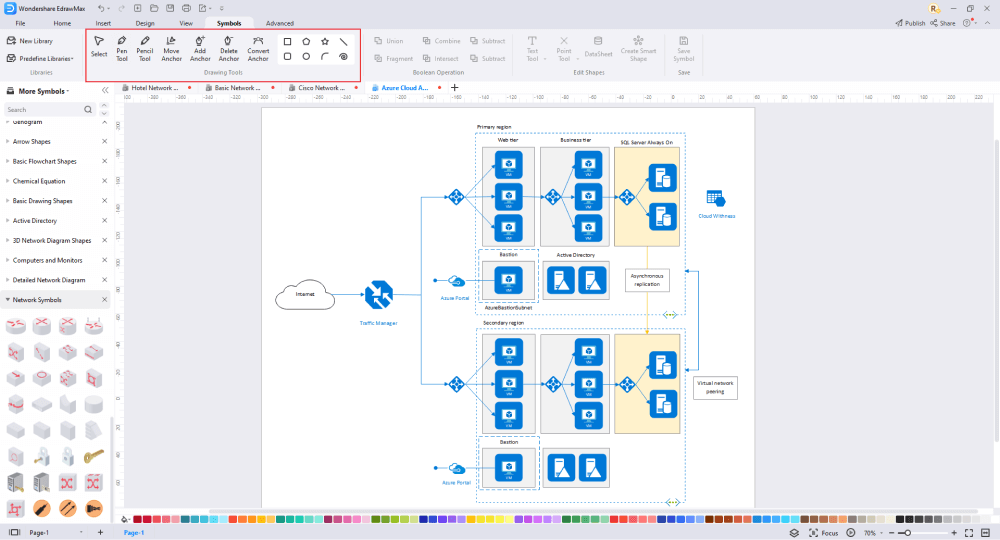 Azure Icons & Symbols | EdrawMax