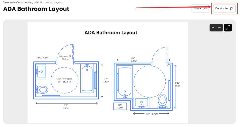 How to Use Bathroom Templates