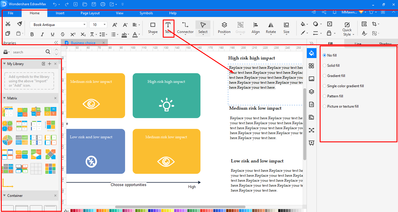 Modifier ou concevoir votre diagramme