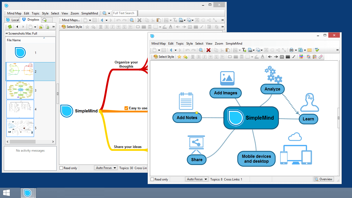 SimpleMind Mind Mapping - World leader in cross-platform Mind Mapping