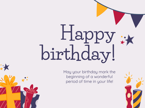 birthday card template for men