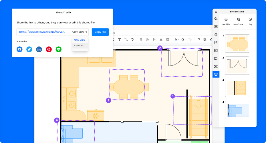 Free Blueprint Maker with Templates Free Online Floor Plan Creator