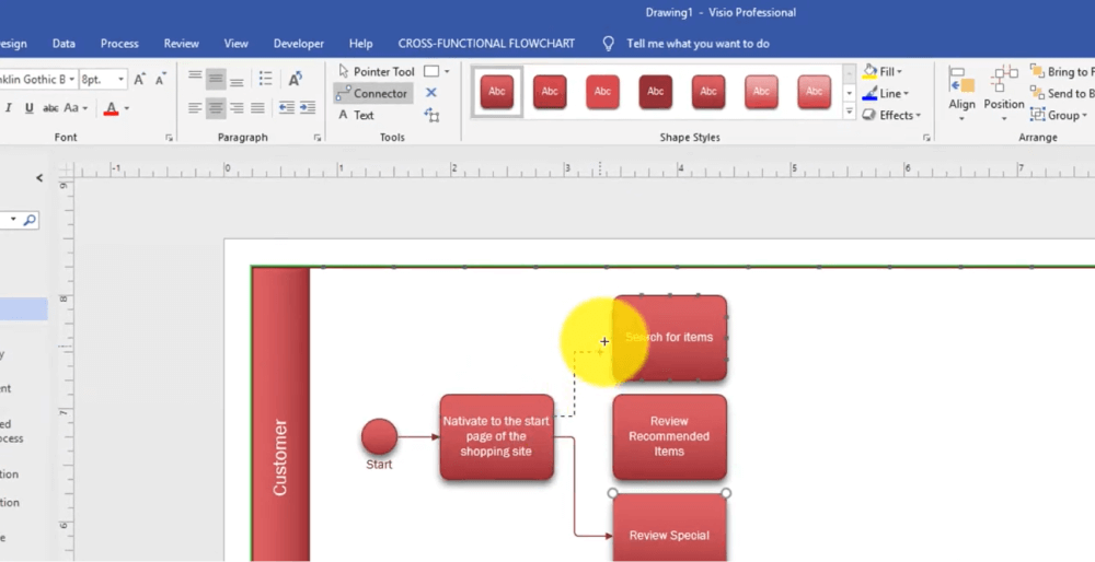 sample microsoft visio bpmn diagram