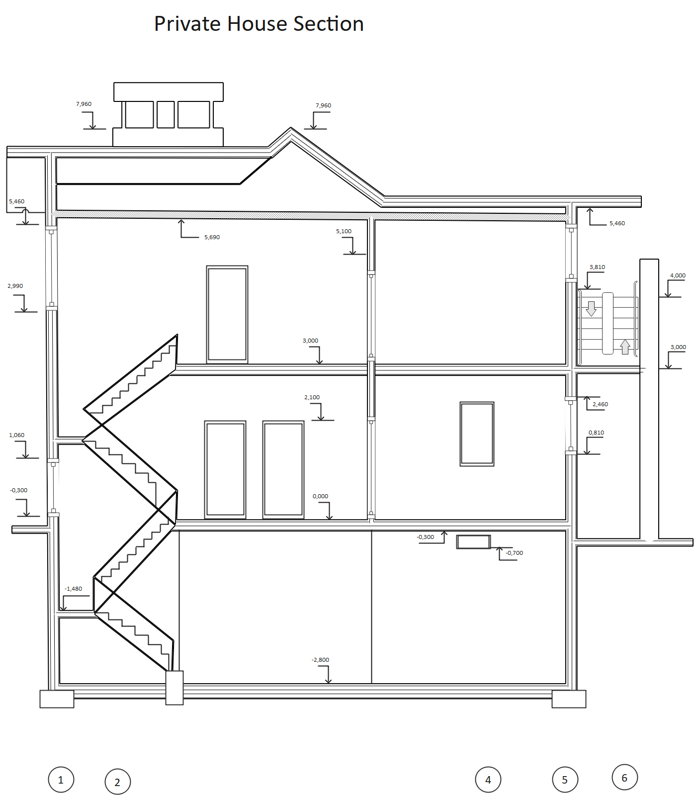 House Evacuation Plan Template | MyDraw