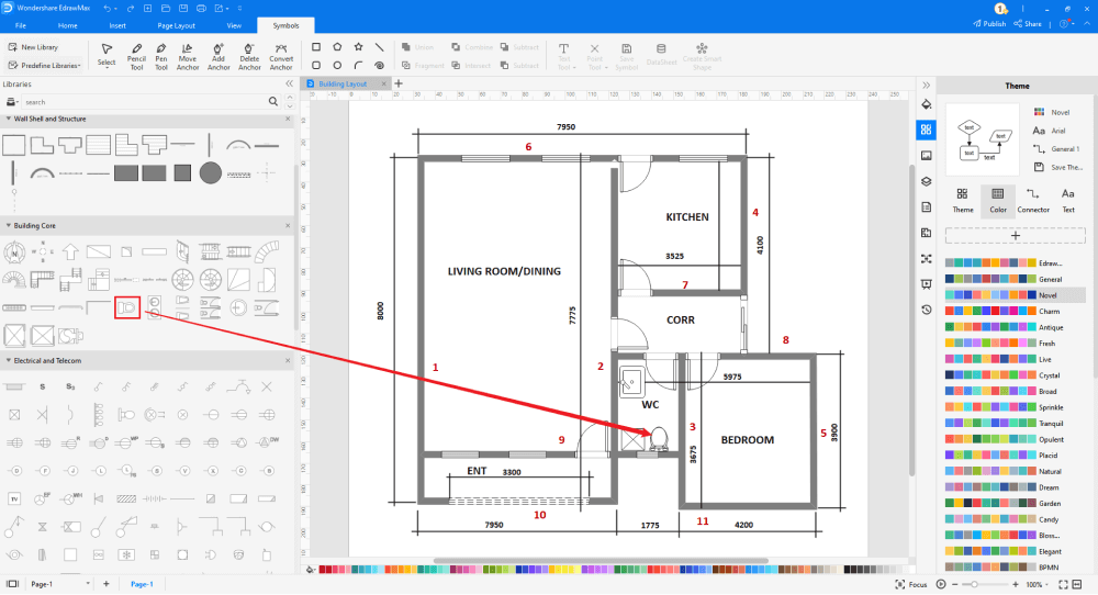 The drawing canvas in Word. - FAQ 1630 - GraphPad