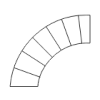 Escada curva