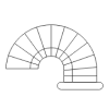 Curved Staircase