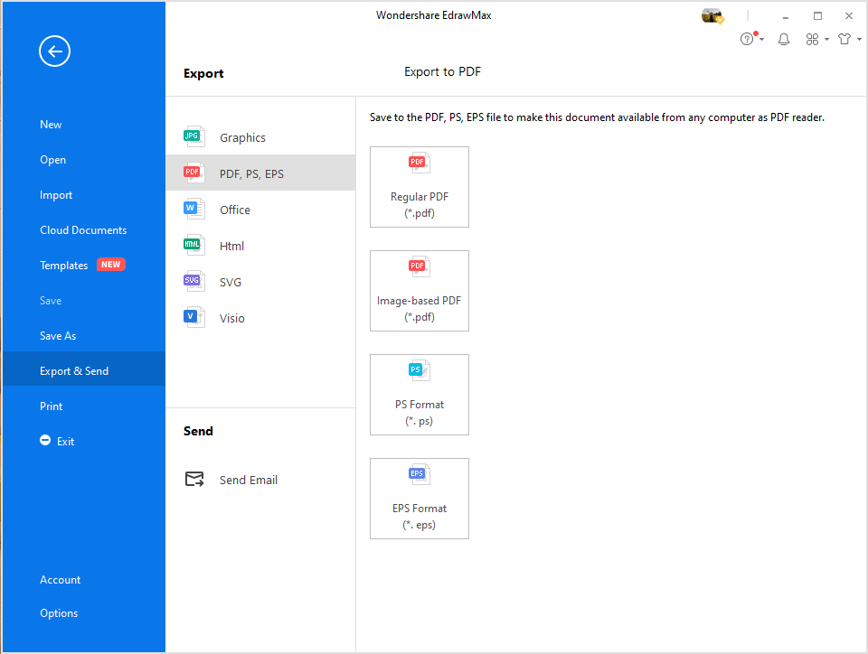 Export a Card Template to PDF