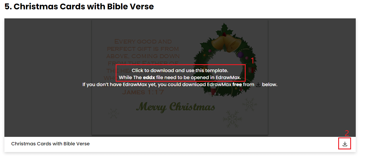 How to Use Christmas Card Template