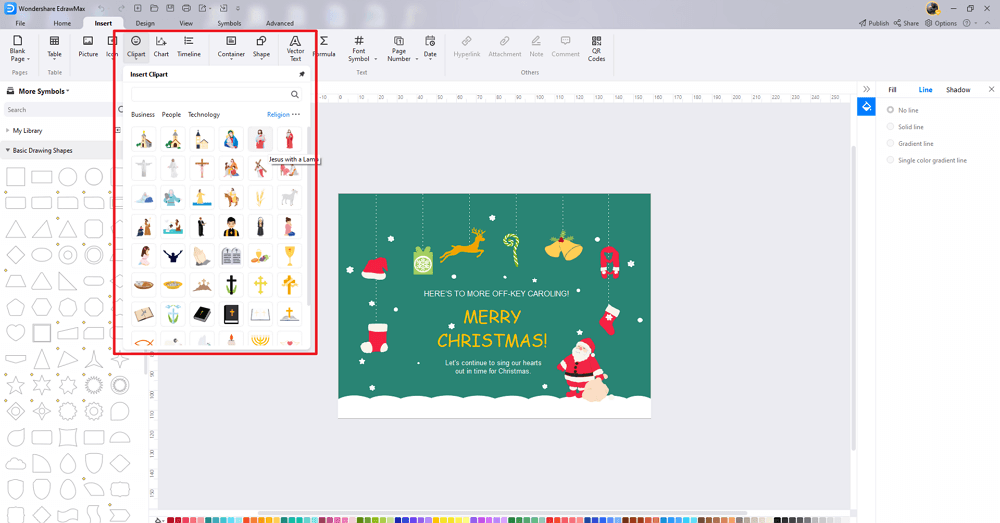 Design a Christmas Card on Your Own with Bible Verses