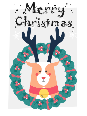Merry Christmas Card Template