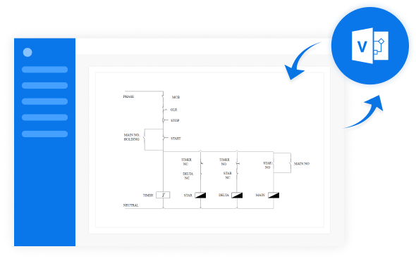 Importar tus archivos desde Visio