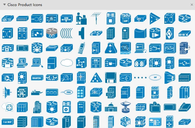 íconos de productos de cisco