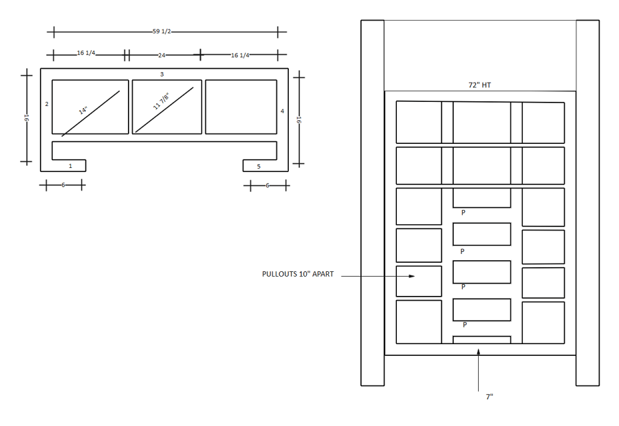 Bedroom closet for small house in AutoCAD | CAD (4.01 MB) | Bibliocad