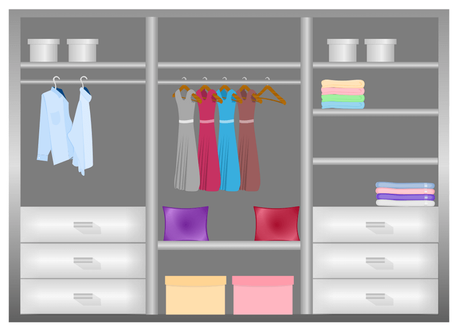 Free Editable Closet Design Examples & Templates | EdrawMax