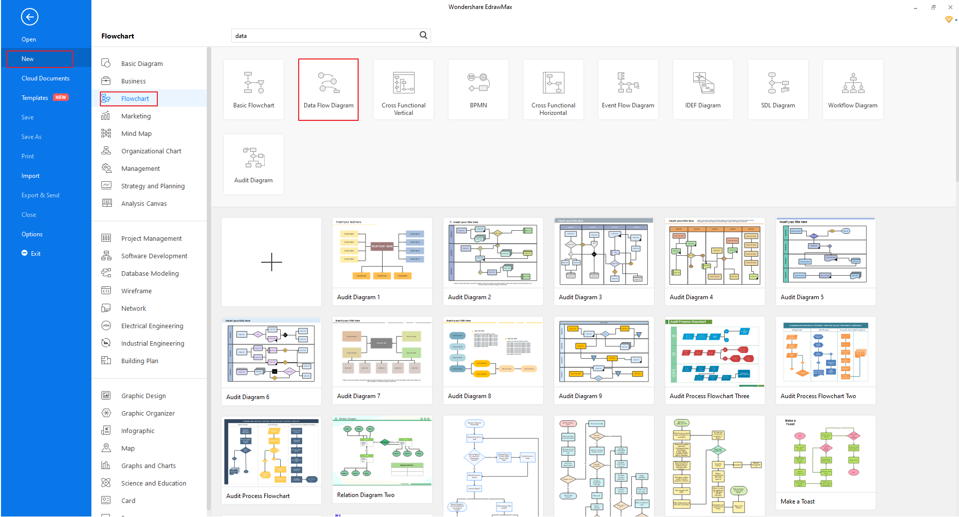 data flow diagram creator