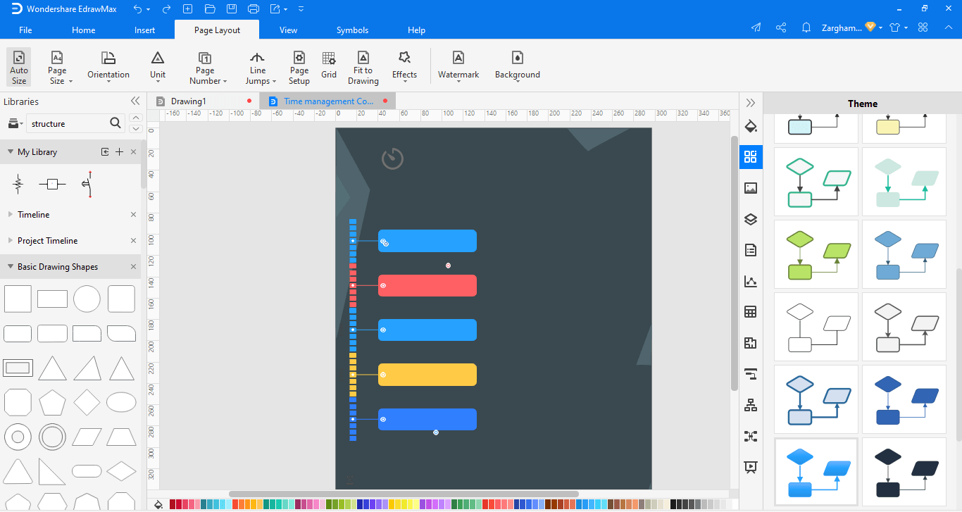 create concept map in EdrawMax