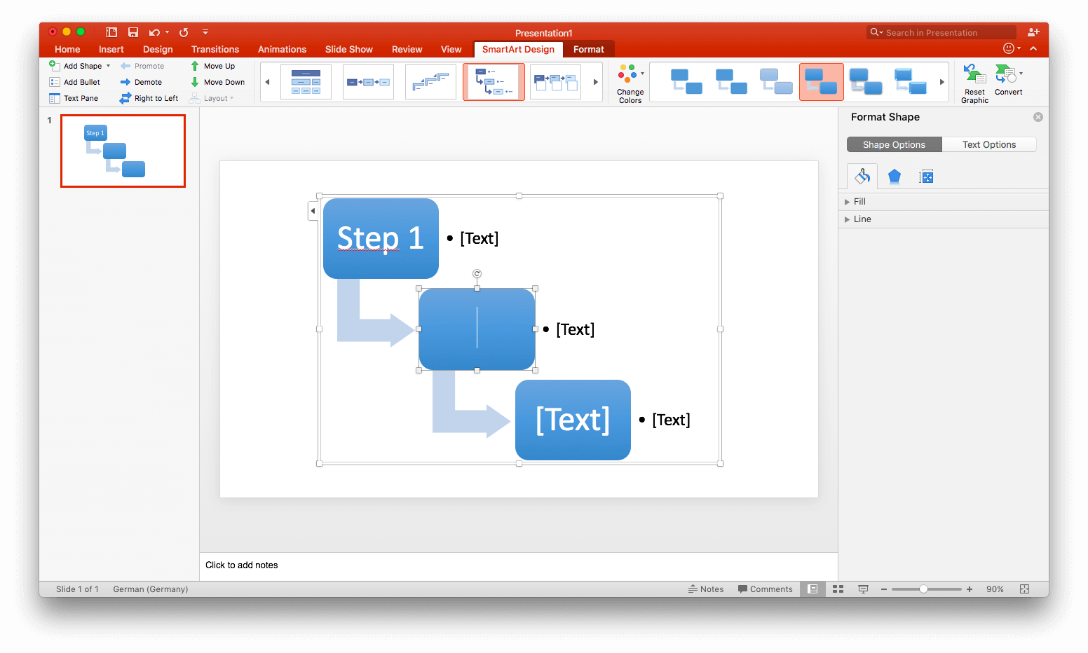 How to make a flowchart in MS-Excel/PowerPoint