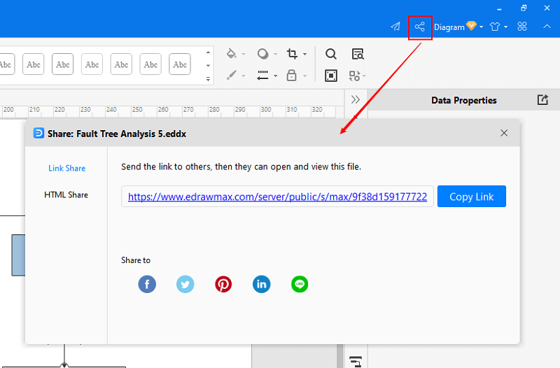 share fault trees in EdrawMax