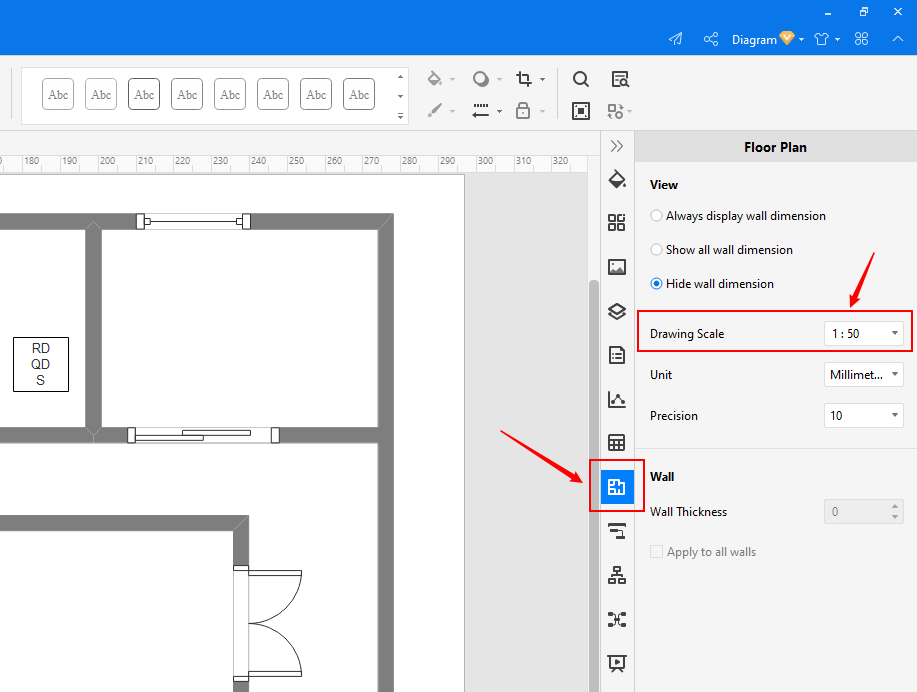 Create Floor Plans on Mac Edraw