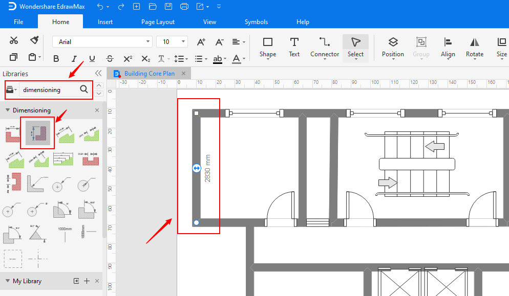 Floor Plan Dimensioning