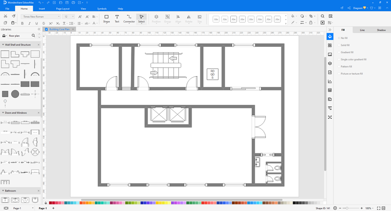 Floor Plan step