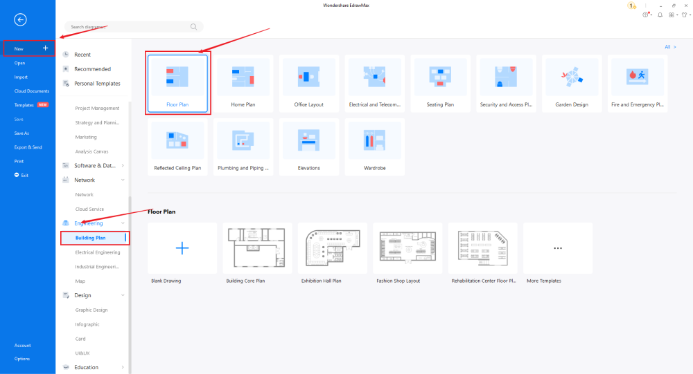 how to draw a floor plan