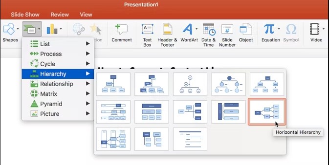 Create Mind Map UsingPowerPointShapes