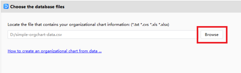 Organdiagramm in Excel importieren