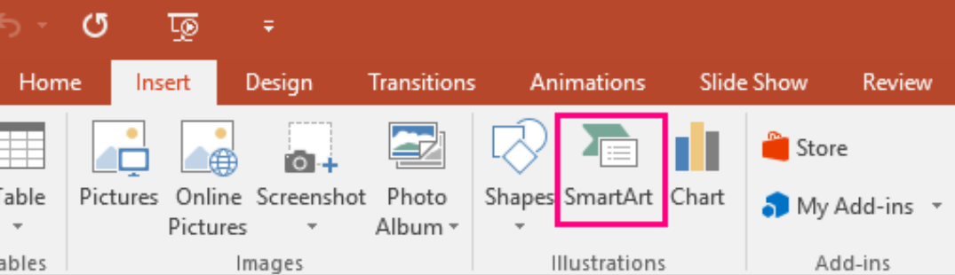 smart art in excel