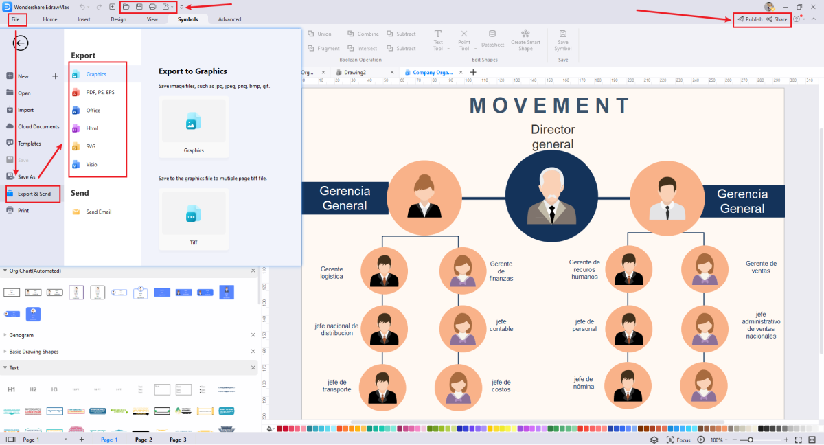 Lucidchart Organizational Chart An Honest Comparison With Edrawmax 8406