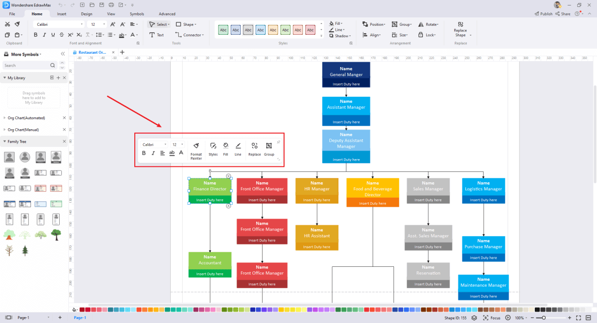 Wie man ein Organigramm erstellt