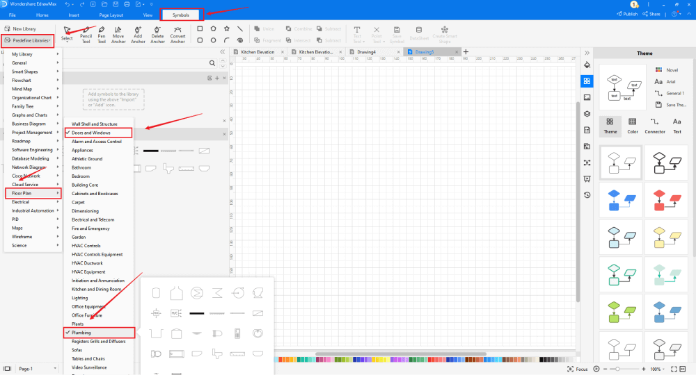 How to Draw a Plumbing Plan | EdrawMax