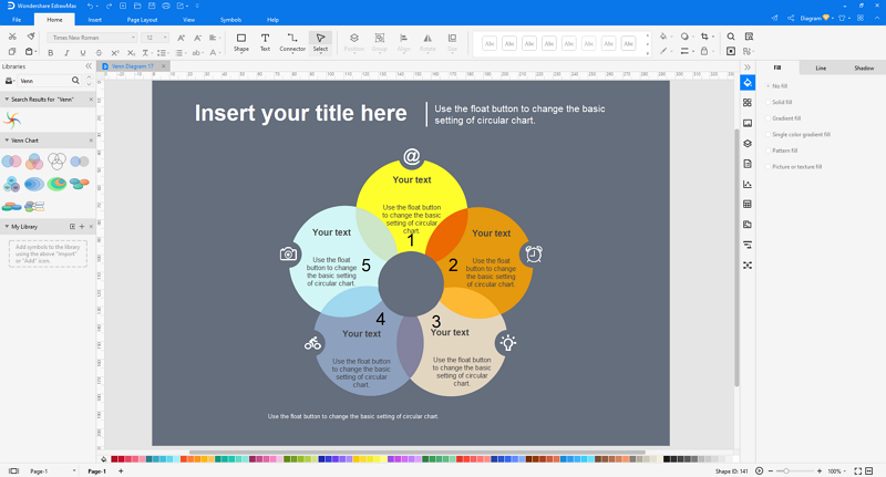 Venn Diagram step 2